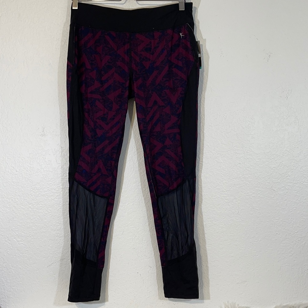Danskin Now Women Plum Active Pants Medium NWT